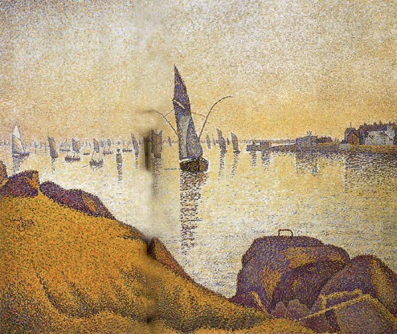 Paul Signac The peace of the dusk